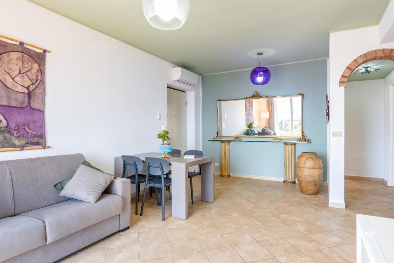 Taormina Panoramic Apartment With Parking Exterior photo